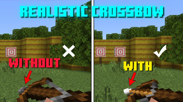 Realistic Crossbow Minecraft Texture Pack