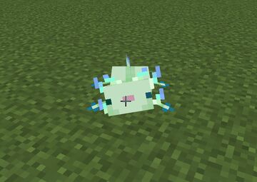 glowing axolotl Minecraft Texture Pack