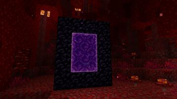 Glowy Nether Portals Minecraft Texture Pack