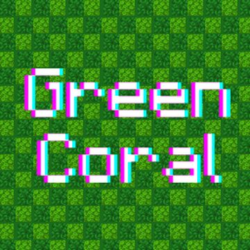 Custom Green Coral Blocks! Minecraft Texture Pack