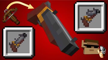 Crossbow To Shotgun Minecraft Texture Pack