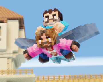 A Minecraft Movie Elytra Model for Figura Mod Minecraft Texture Pack