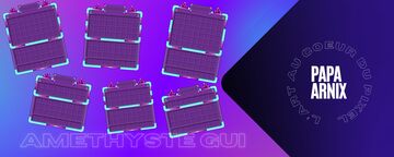 Améthyste GUI Minecraft Texture Pack