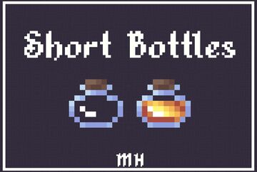 Short Bottles Minecraft Texture Pack
