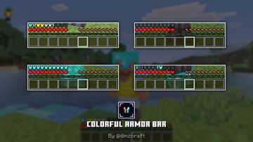 Colorful Armor Bar (Addon) Minecraft Texture Pack
