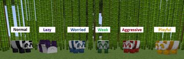 More Unique Pandas Minecraft Texture Pack