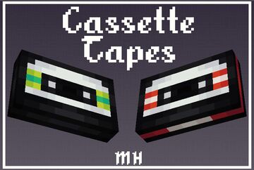 3D Cassette Tapes Minecraft Texture Pack