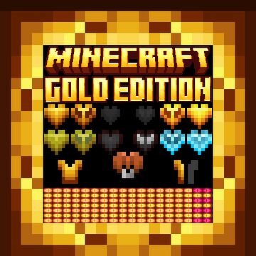 Golden HUD [1.20.2-1.21.7 Minecraft Texture Pack