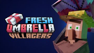 Fresh Umbrella Villagers Minecraft Texture Pack