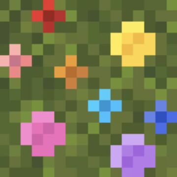 Rainbow Wildflowers by mehNope101 (BEDROCK PORT) Minecraft Texture Pack