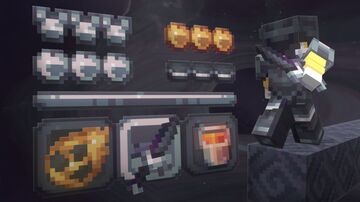 Kuro 16x - MCPE - The cleanest black PVP Texture Pack Minecraft Texture Pack