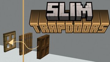 Slim Trapdoors by Wadbarom Minecraft Texture Pack