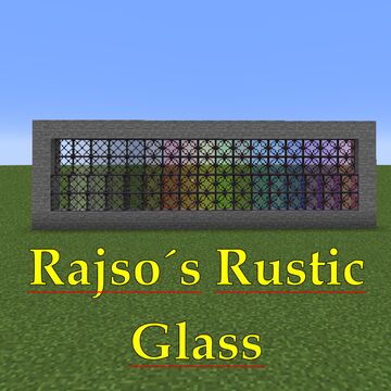 Rajso´s Rustic Glass Minecraft Texture Pack