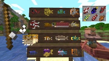 Fish Trophies Minecraft Texture Pack