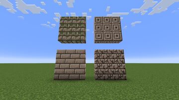 GhibliCraft Stone Bricks Recolor Minecraft Texture Pack