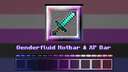 Genderfluid Hotbar & XP Bar Minecraft Texture Pack