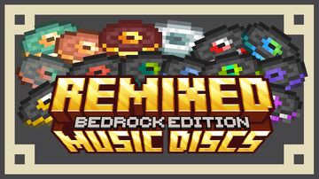 Remixed Music Discs [BEDROCK] Minecraft Texture Pack