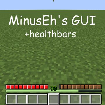 MinusEh's GUI (+healthbars) Minecraft Texture Pack