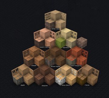 Realisitc Wood 3 🌟NEW🌟 Minecraft Texture Pack
