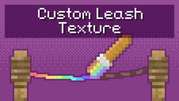 Custom Leash Texture [website] Minecraft Texture Pack