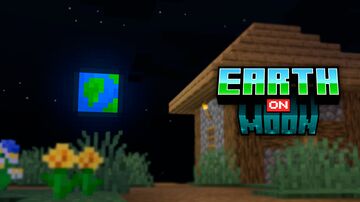 Earth on Moon Minecraft Texture Pack