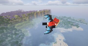 Blue Demon Wings ໒꒱ ‧₊˚ Minecraft Texture Pack
