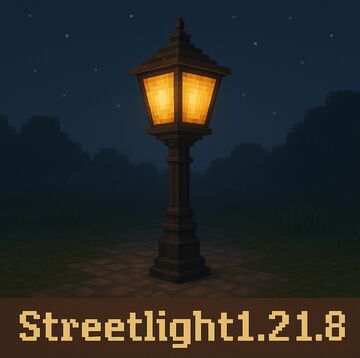 Creativeture's Street Light 1.21.8 (Optifine CTM) Minecraft Texture Pack
