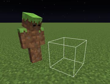grass's white outline Minecraft Texture Pack