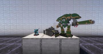 Warhammer 40k Playable Miniatures (3 Factions) Minecraft Texture Pack
