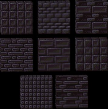 More Blackstone Blocks Minecraft Texture Pack