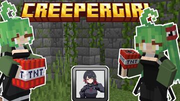 Creeper Girl Minecraft Texture Pack