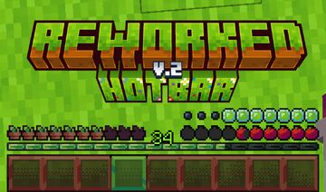 Reworked Hotbar #Updated# Minecraft Texture Pack