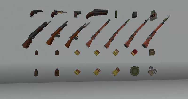 Resource-pack World War I (1.20.1) Addition. Minecraft Texture Pack