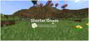 SKT - Shorter Grass Minecraft Texture Pack