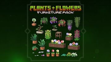 Plants and Flowers Minecraft Texture Pack