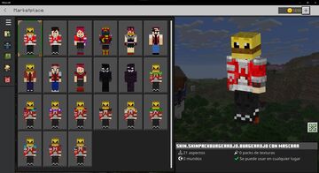 Skin Pack de BurgerRojo Minecraft Texture Pack