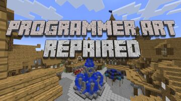 Programmer art Repaired Minecraft Texture Pack