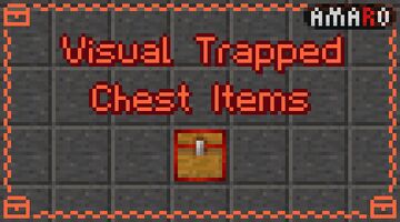 Visual Trapped Chest Items Minecraft Texture Pack