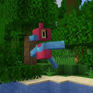 Porygon Z Allay Minecraft Texture Pack