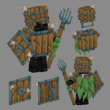 Barrel knight cosmetics Minecraft Texture Pack