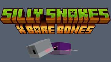 Silly Snakes x Bare Bones (1.17 - 1.21.4) Minecraft Texture Pack