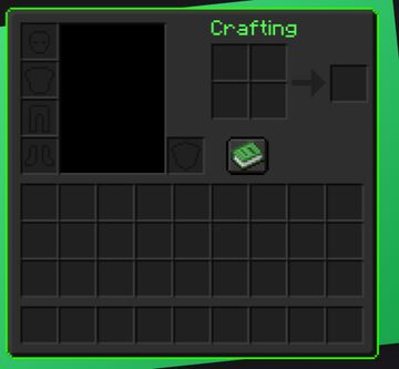 Green Dark mode Minecraft Texture Pack