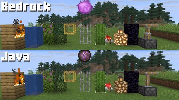 Bedrock Flavor Minecraft Texture Pack