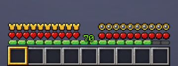 Red Apple Hud 1.21.7 Minecraft Texture Pack