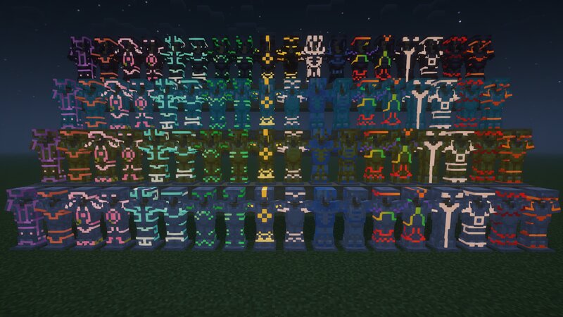 Glowing Trim Armors [1.16-1.21.8]