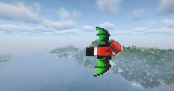Green Demon Wings ໒꒱ ‧₊˚ Minecraft Texture Pack