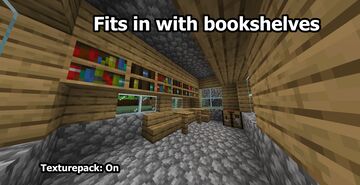 Better Chiseled Bookshelves Minecraft Texture Pack