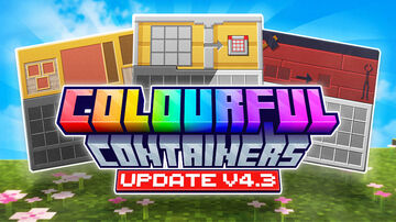 Colourful Containers BE v4.3 - Bedrock OR Java UI?! Minecraft Texture Pack