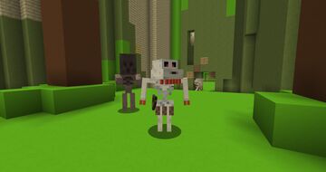 Stalchild (Optifine 3D Skeleton Zelda Ocarina of Time) Minecraft Texture Pack