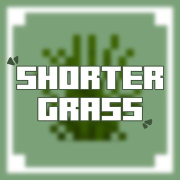 Shorter Grass [ Grass with the Dry Grass texture ] // Bedrock Minecraft Texture Pack